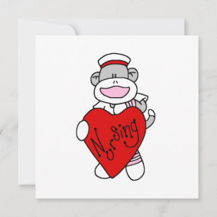 Sock monkey I Kärlek, T-tröjor och presenter