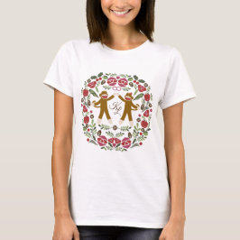 Sock monkey Joy T Shirt