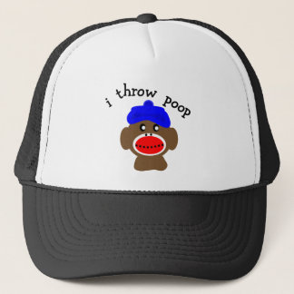 Sock monkey "KASTAR JAG POOP ", Keps