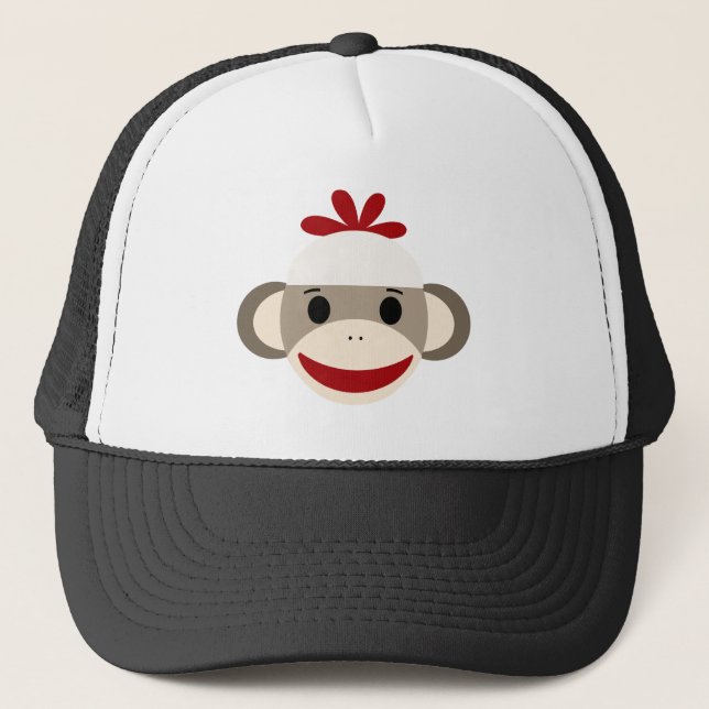 sock monkey keps (Framsida)