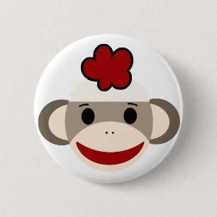 sock monkey knapp