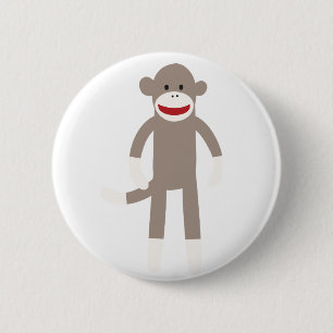 Sock monkey knapp