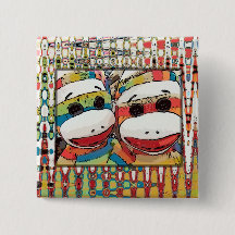 Sock monkey knäppas