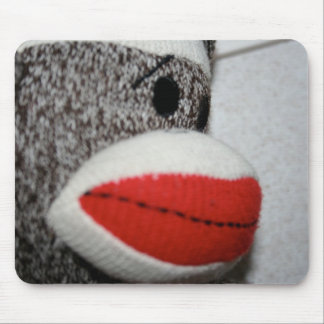 Sock monkey Mousepad Musmatta