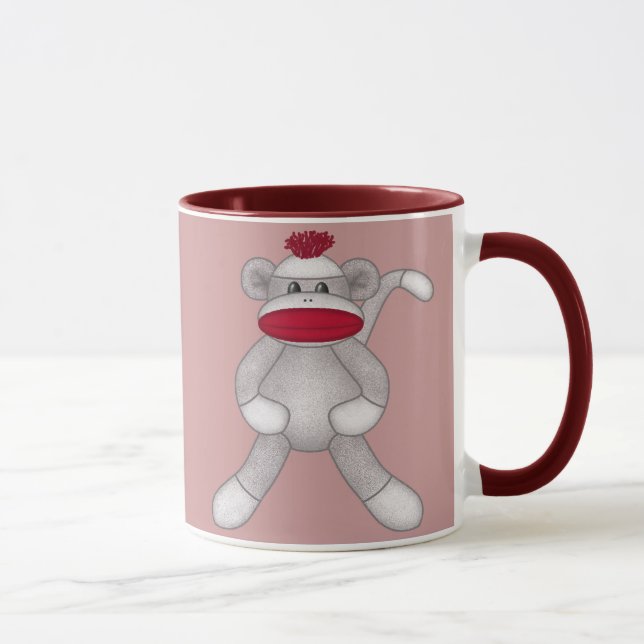 Sock monkey mugg (Höger)