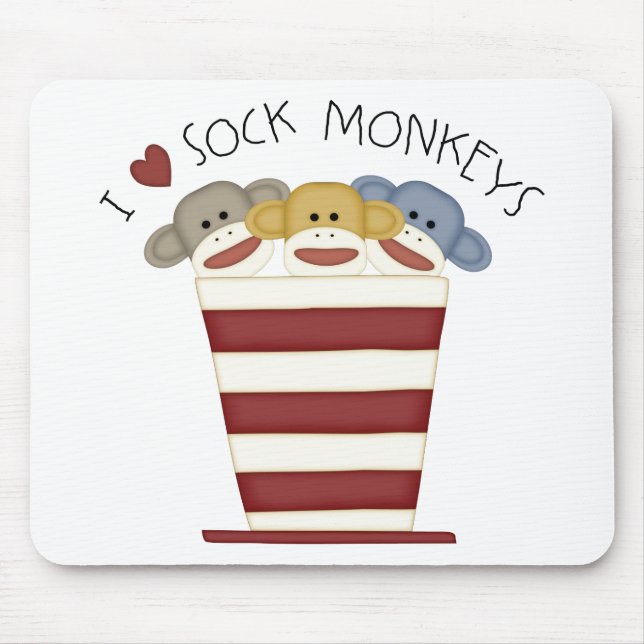 Sock monkey musmatta (Framsidan)