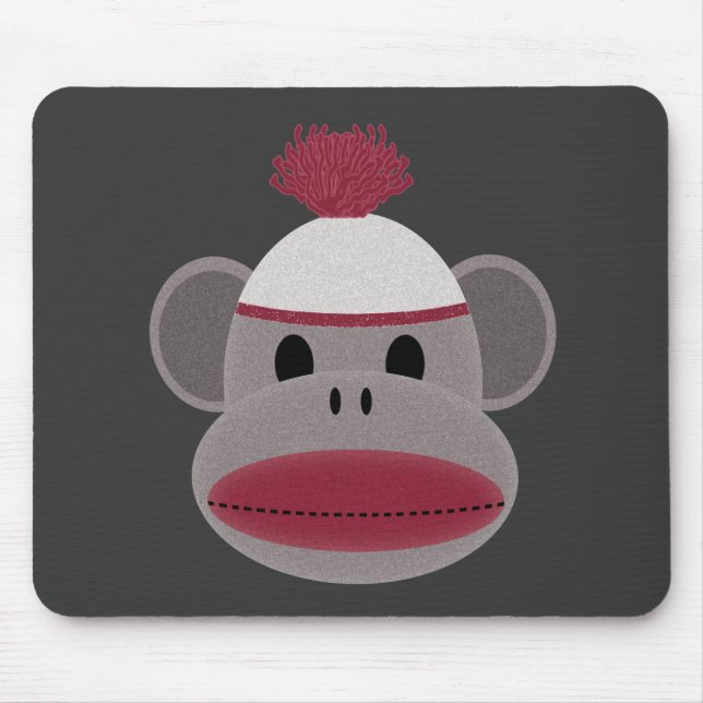 Sock monkey musmatta (Framsidan)