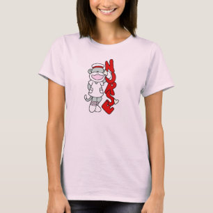Sock monkey Nurse T-shirts och presenter
