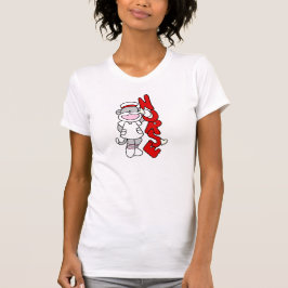 Sock monkey Nurse T-shirts och presenter