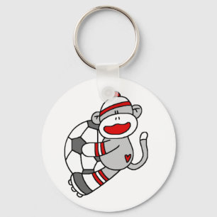 Sock monkey Ocer Nyckelring