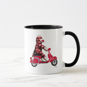 Sock monkey på Moped Mugg