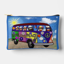 Sock Monkey Peace Bus