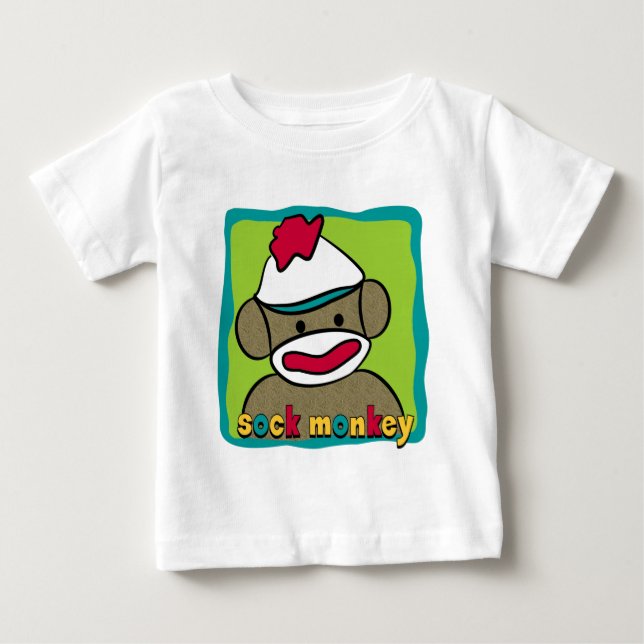 Sock monkey t-shirt (Framsida)