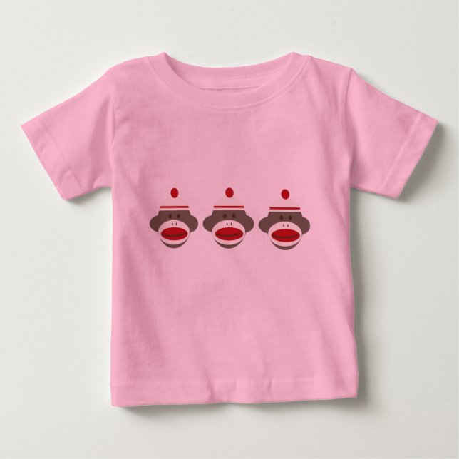 Sock monkey t-shirt (Framsida)