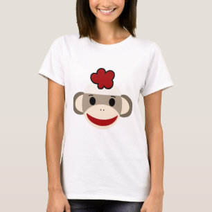 sock monkey t-shirt