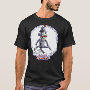 sock monkey T-shirt