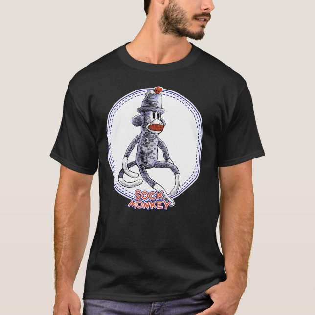 Sock monkey T-shirt (Framsida)