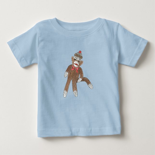 Sock monkey t shirt (Framsida)