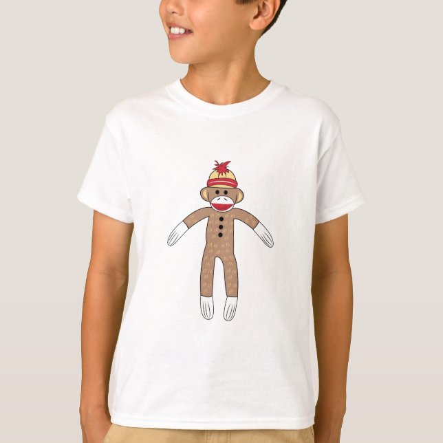 Sock monkey tee shirt (Framsida)