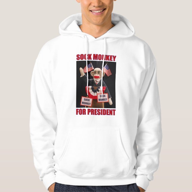 Sock monkey till president Hoodie (Framsida)