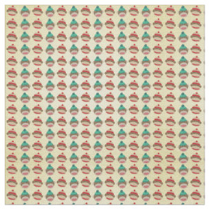 Sock monkey tyg