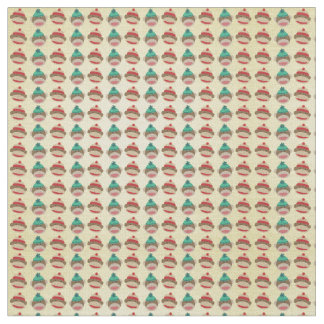 Sock monkey tyg
