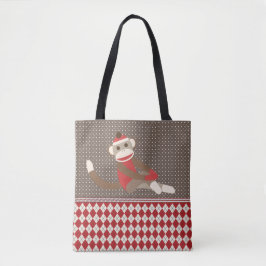 Sock monkey tygkasse
