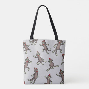 Sock monkey tygkasse