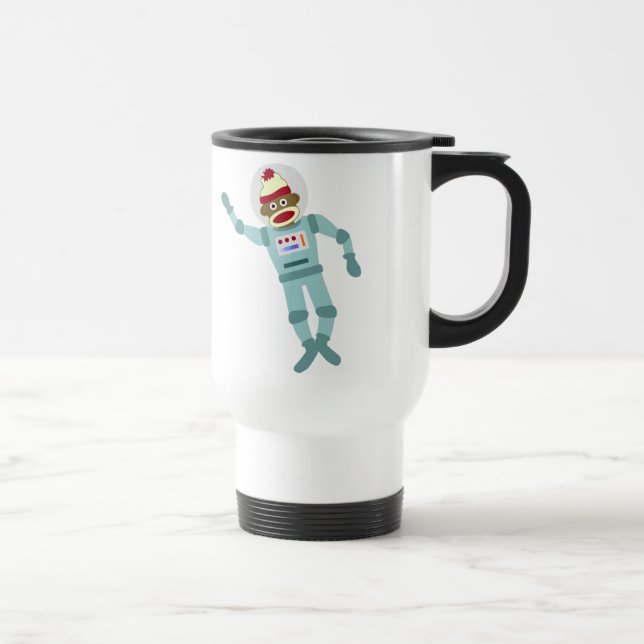 Sock monkeyastronaut resemugg (Höger)