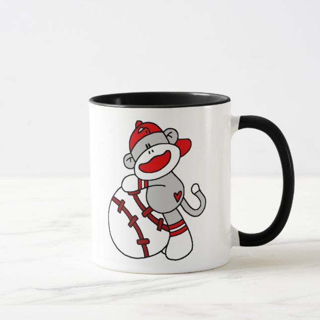 Sock monkeybaseball mugg (Höger)
