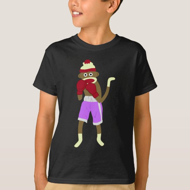Sock monkeyboxare tee (Framsida)