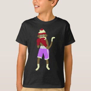 Sock monkeyboxare tee shirt
