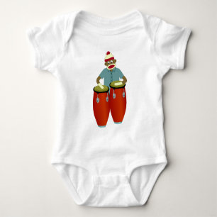 Sock monkeycongaen trummar tröja