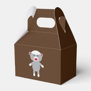 Sock monkeyfavören boxas presentaskar