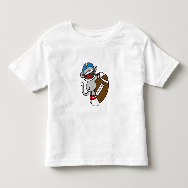 Sock monkeyfotboll tee shirt (Framsida)