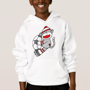 Sock monkeyfotbollTshirts och gåvor T-shirt