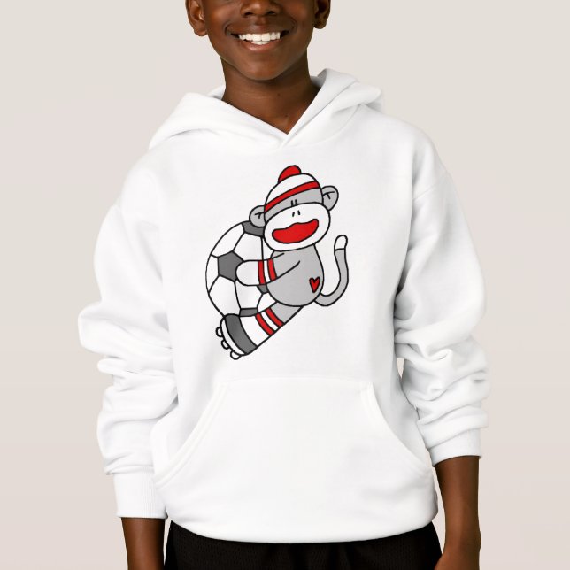 Sock monkeyfotbollTshirts och gåvor Tröja (Framsida)