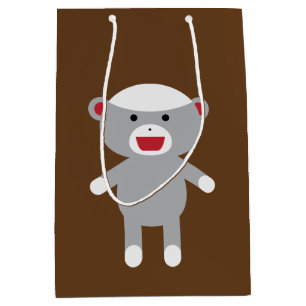 Sock monkeygåvan hänger lös