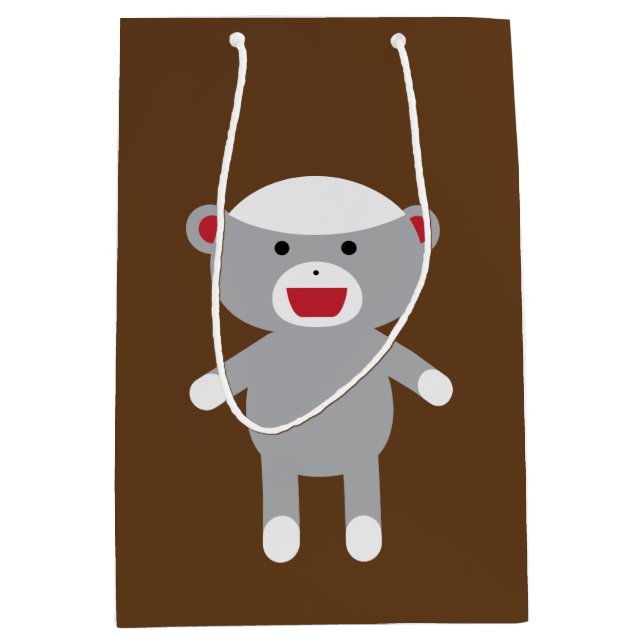 Sock monkeygåvan hänger lös (Framsidan)