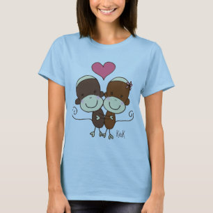 Sock monkeyHugz T-tröja Tee Shirt