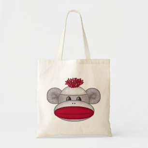 Sock monkeyhuvud tygkasse