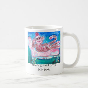 Sock monkeykaffekopp - JoJo Måndag Kaffemugg