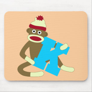 Sock monkeyMonogrampojke K Musmatta