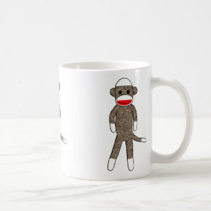 Sock monkeymugg kaffemugg