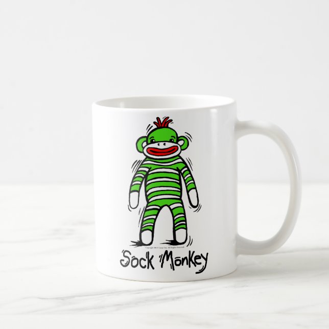 Sock monkeymugg kaffemugg (Höger)