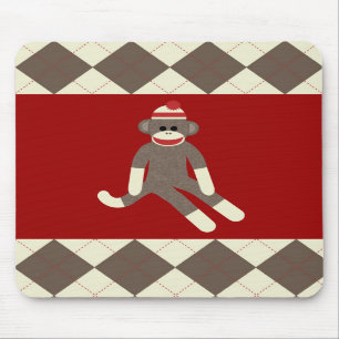 Sock monkeymusen vadderar musmatta