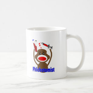 Sock monkeyPhlebotomist gåvor--Förtjusande Kaffemugg
