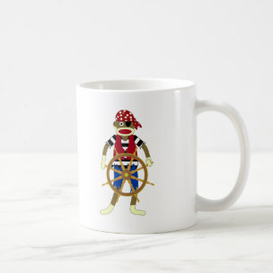 Sock monkeypirat kaffemugg