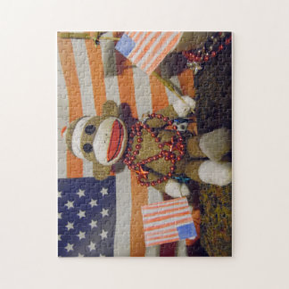 Sock monkeypussel pussel