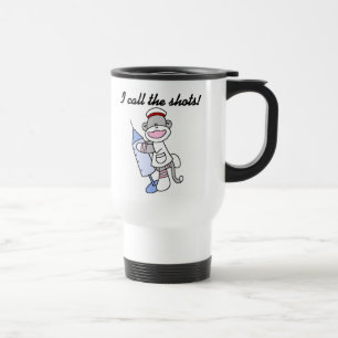Sock monkeysjuksköterska mig appell Shotsgåvorna Resemugg